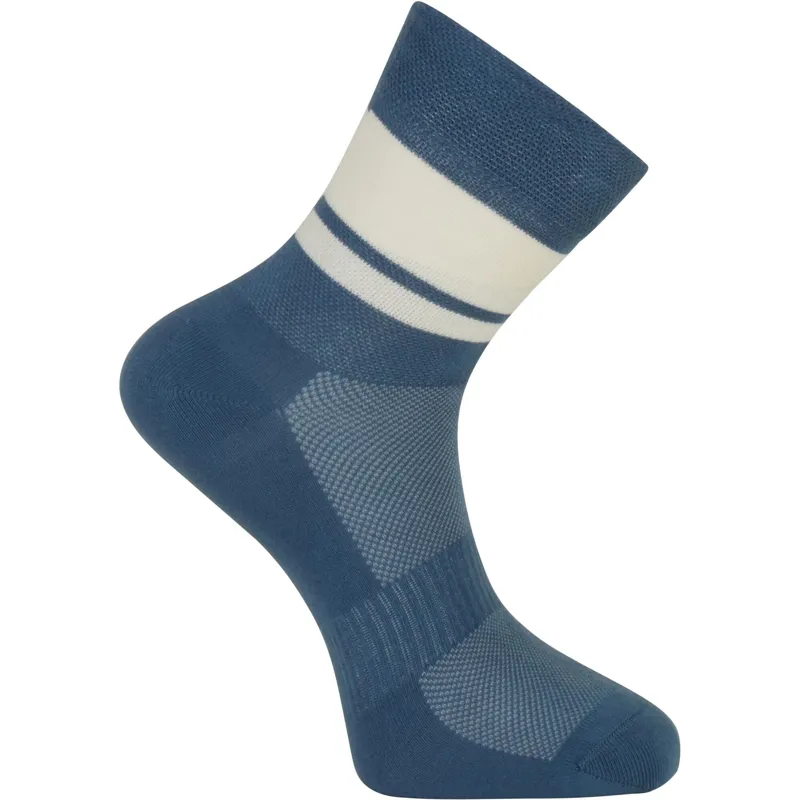 Madison Freewheel Socks in Slate Blue